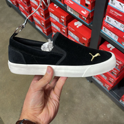 Bari Slip-On Comfort Black/Logo